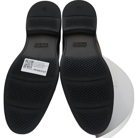 Johnston Murphy Beasley Cap Toe Oxfords Full Grain Leather Brown Size 10 M - Picture 6 of 6